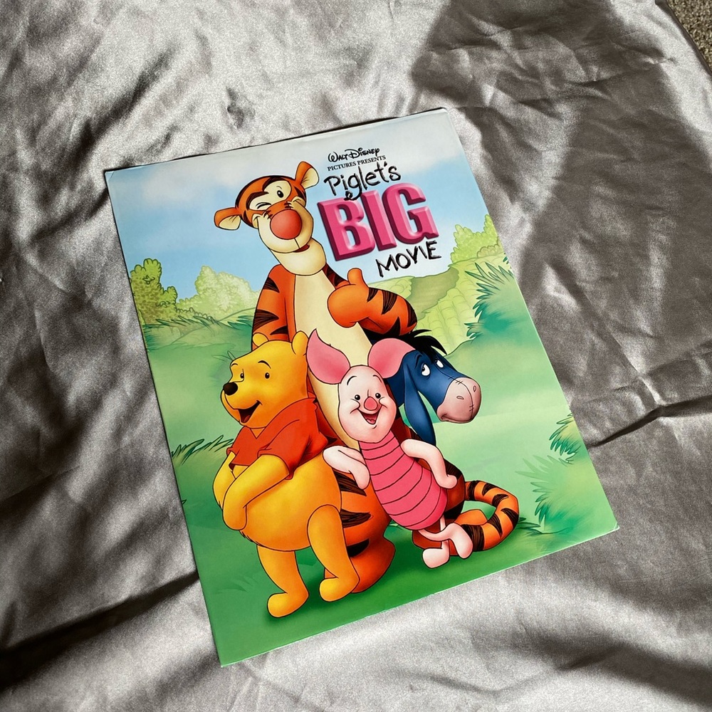 piglets big movie lithograph
